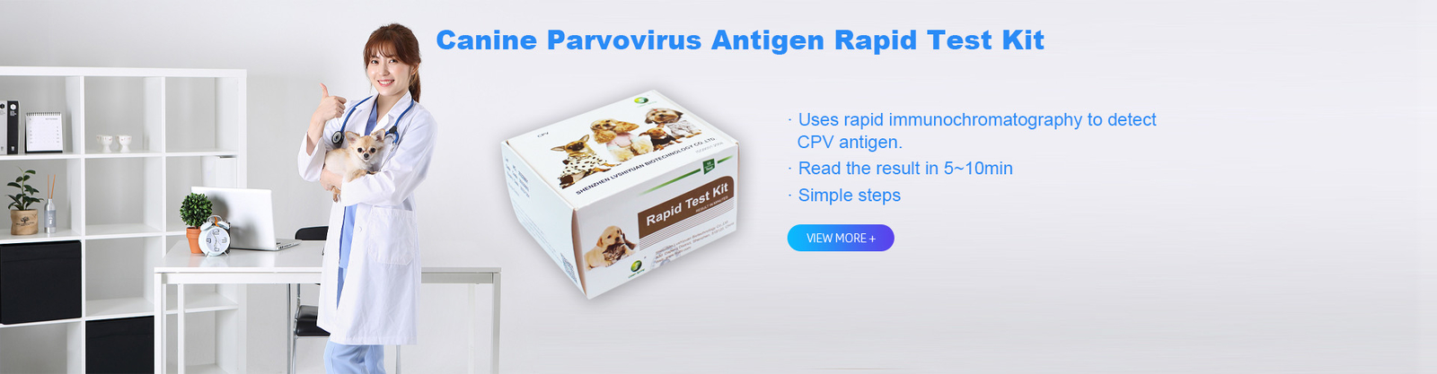 Teste rápido do animal de estimação